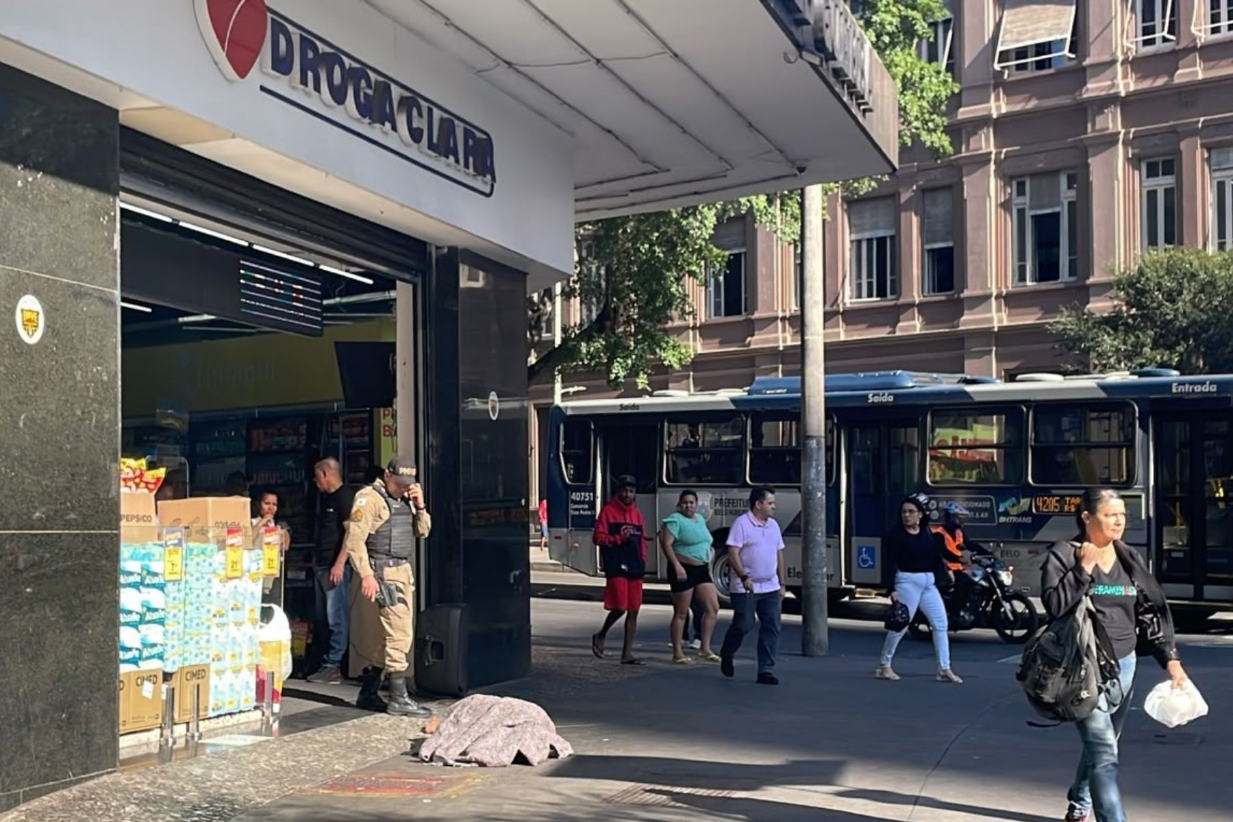 Homem encontrado morto no Centro de Belo Horizonte