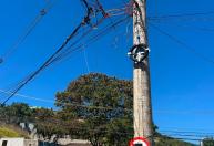 Fiscalização de fios soltos em BH completa três meses com mais de 350 vistorias
