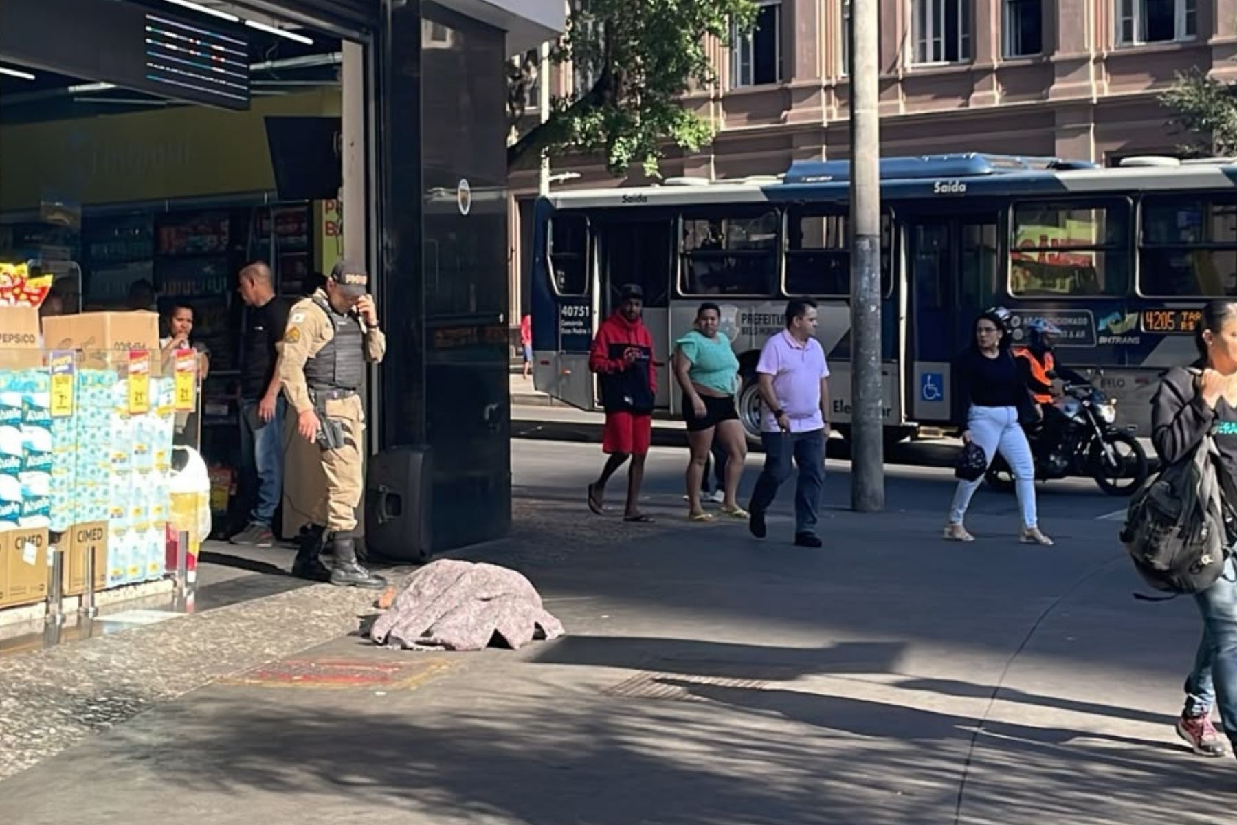 Homem encontrado morto no Centro de Belo Horizonte