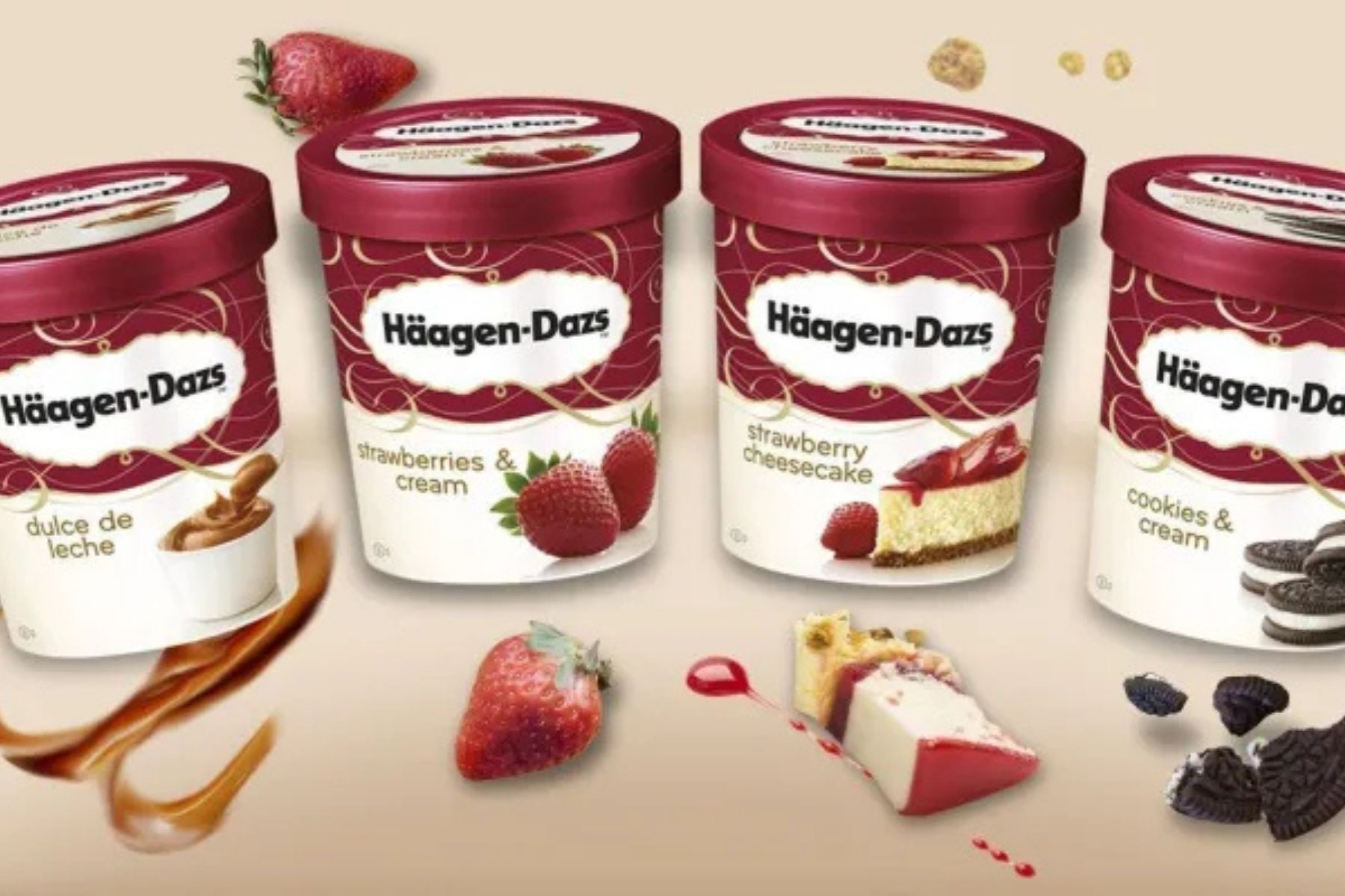 Sorvetes Häagen-Dazs não serão mais vendidos no Brasil