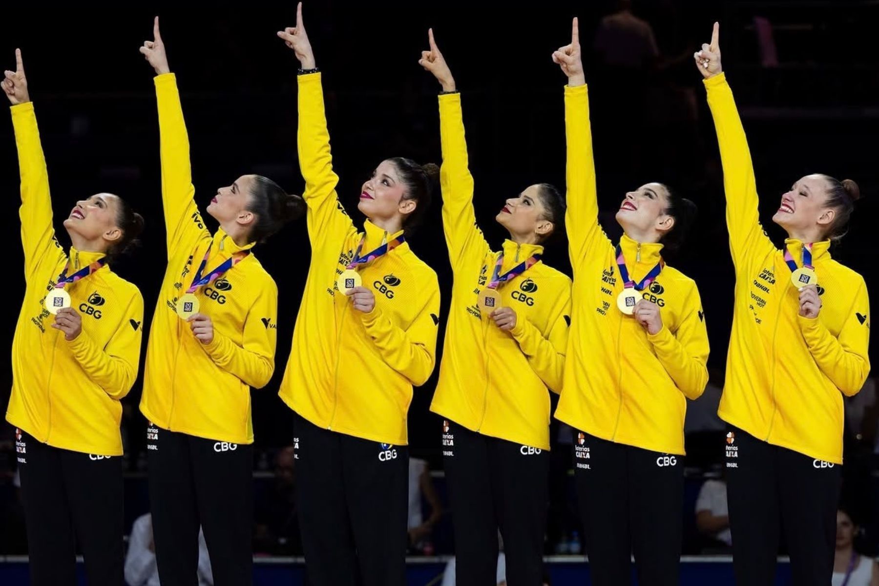 Brasil conquista ouro no Mundial de Ginástica Rítmica
