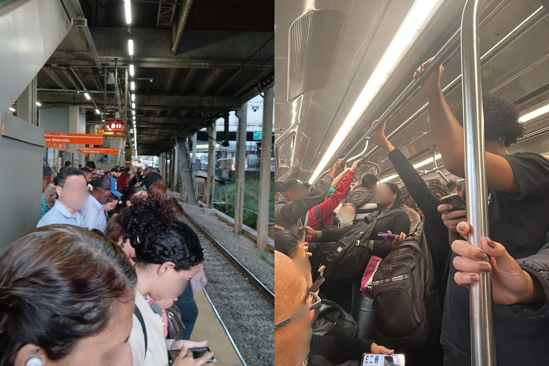 Falha no metrô de BH provoca atrasos de 20 minutos e lotação nesta terça (25)