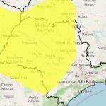 Vendaval pode atingir 426 cidades de SP; veja a lista