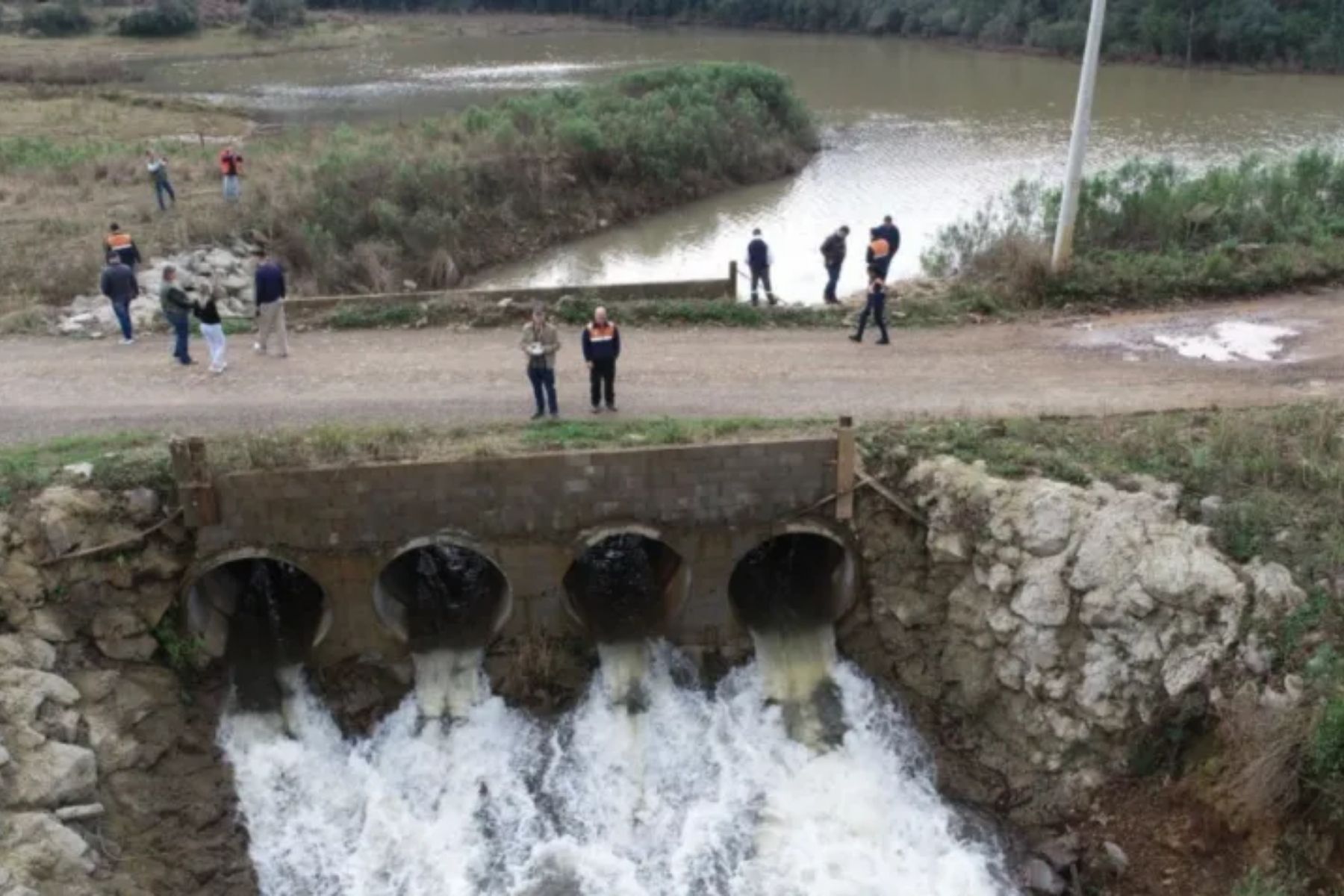 Defesa Civil monitora barragem no RS em meio à chuva
