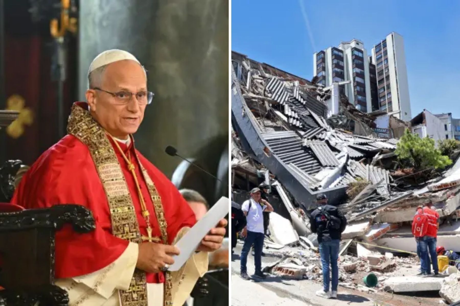 Papa Leão XIV se diz 'profundamente consternado' e reza por vítimas de terremoto na Colômbia