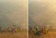 Mulher cai logo após saltar em voo de parapente no Topo do Mundo, em Brumadinho