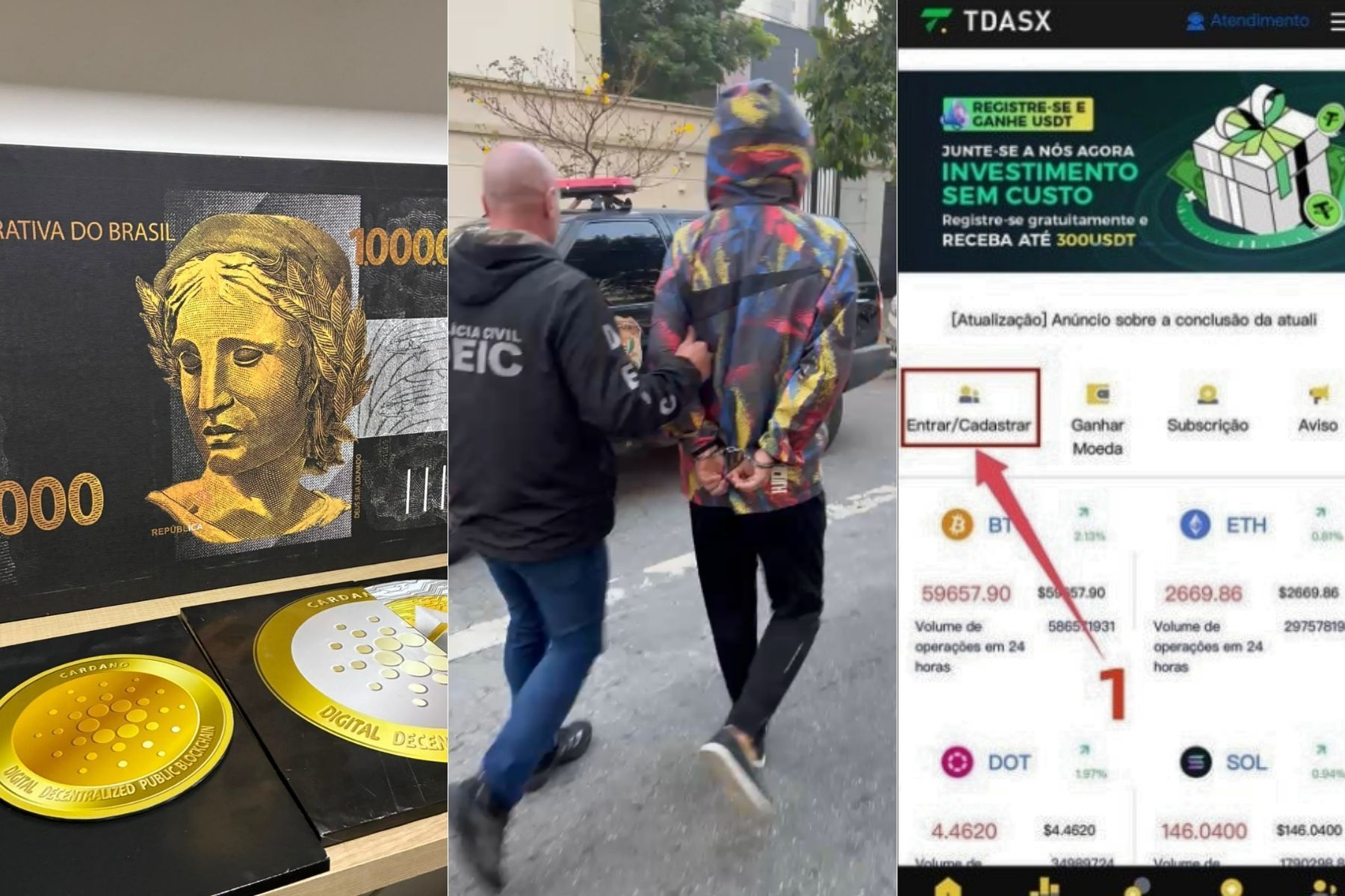 Idosa que perdeu R$ 37 mi em golpe de falsos investimentos foi alertada por corretor