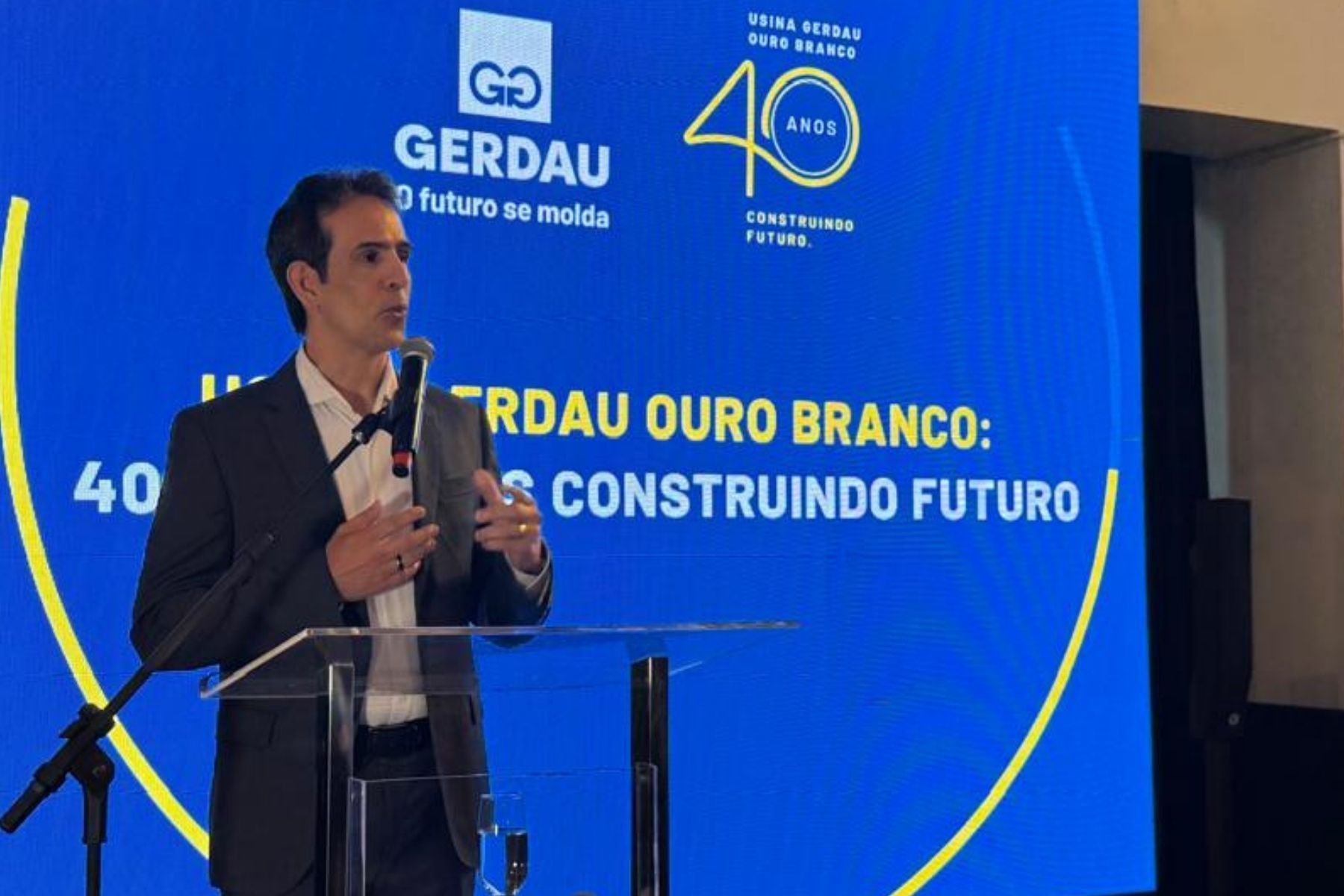 Gerdau inaugura exposição em BH pelos 40 anos da Usina Ouro Branco