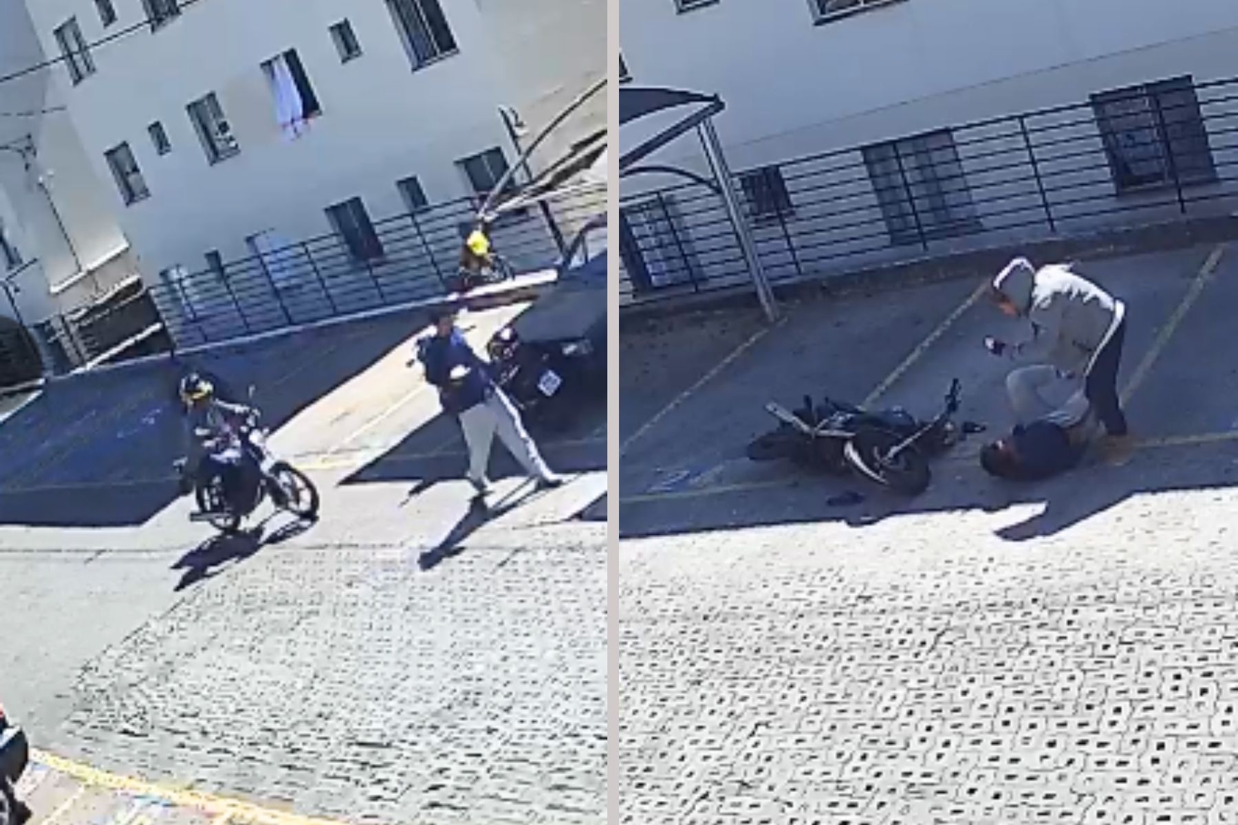 'Tentou me matar', diz homem atropelado e agredido por vizinha em Betim