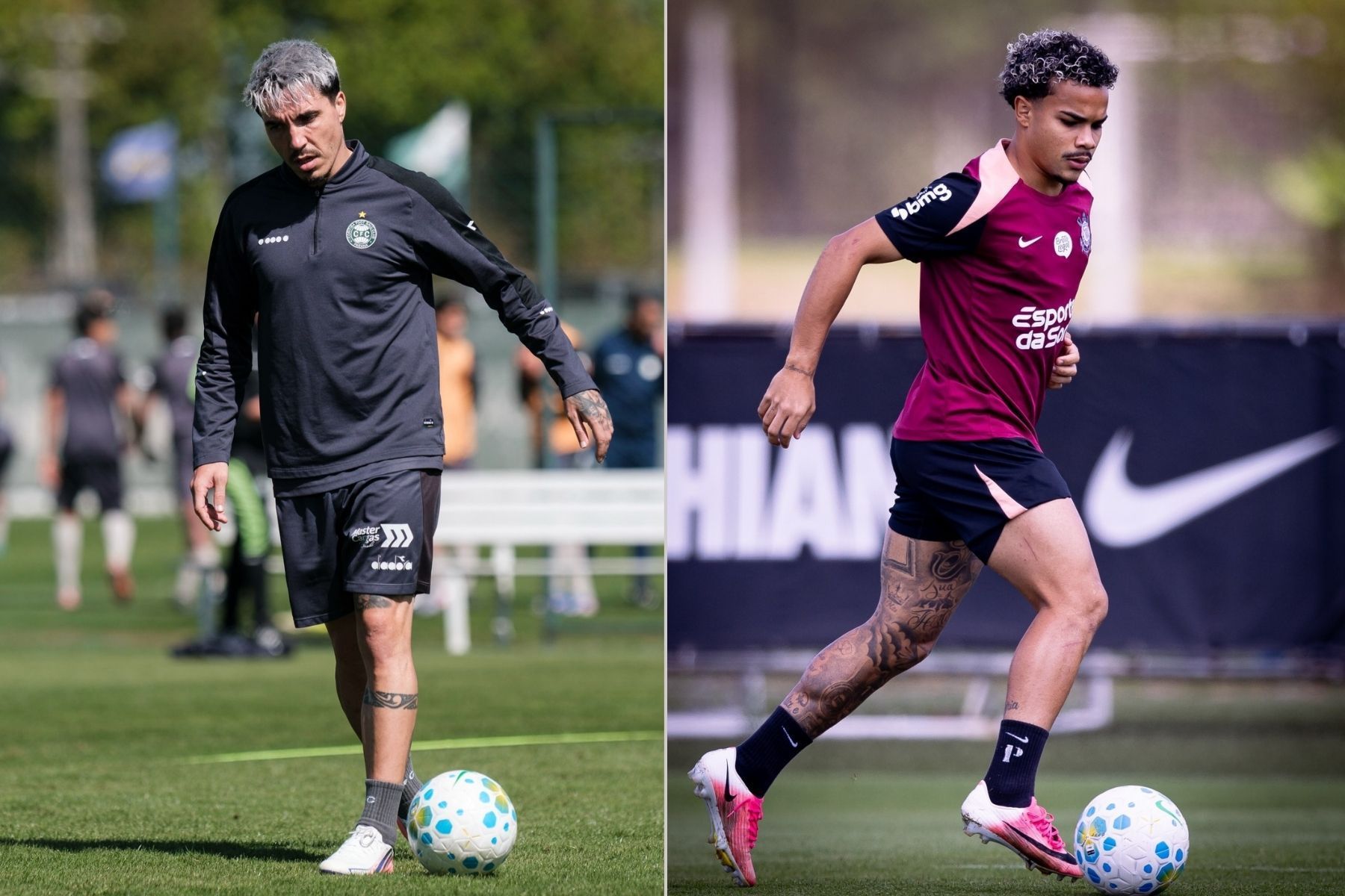 Motivados, Coritiba e Corinthians fazem jogo com tabu histórico pelo Brasileiro