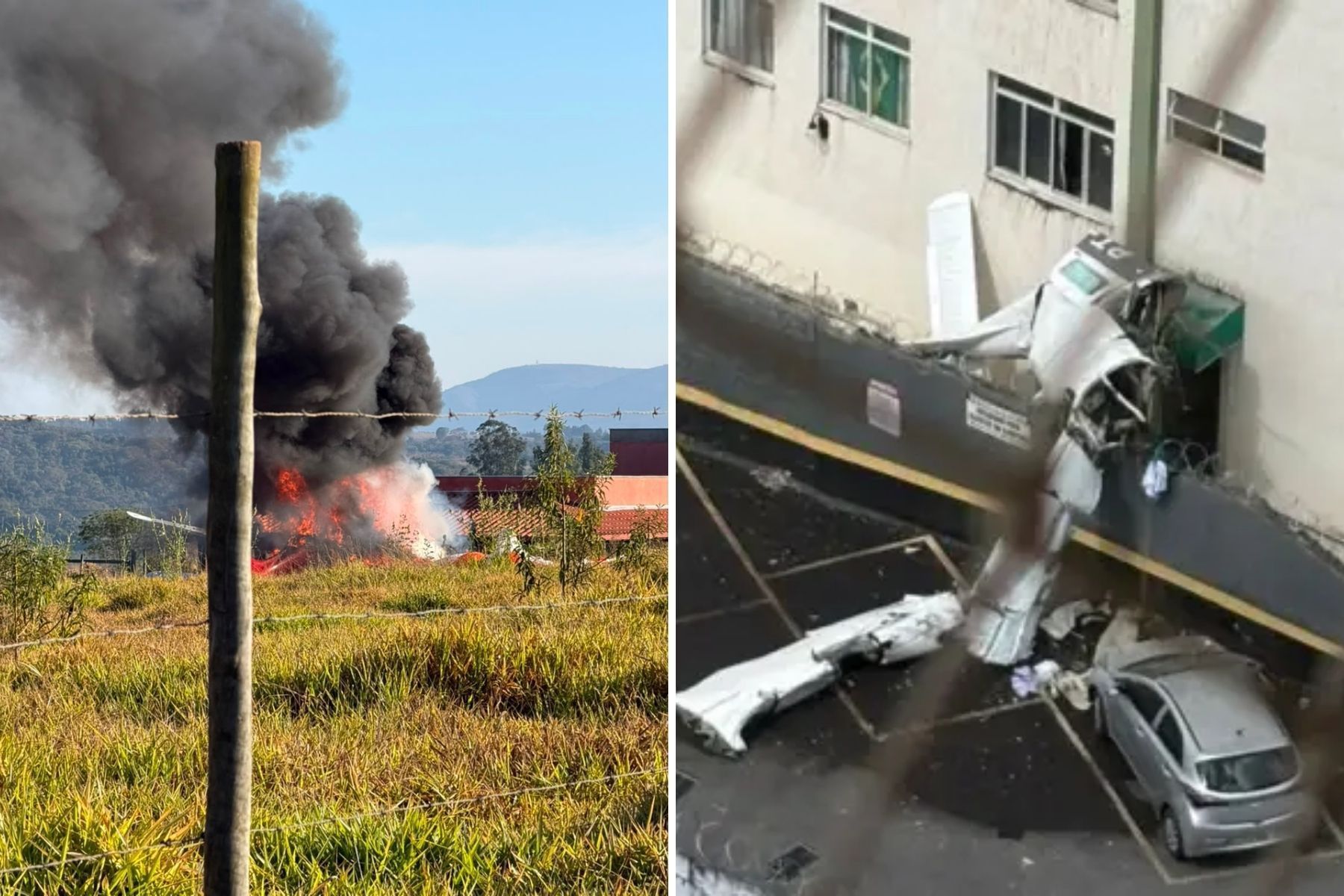 Queda de avião na Grande BH ocorre 4 meses após tragédia com monomotor em BH; relembre