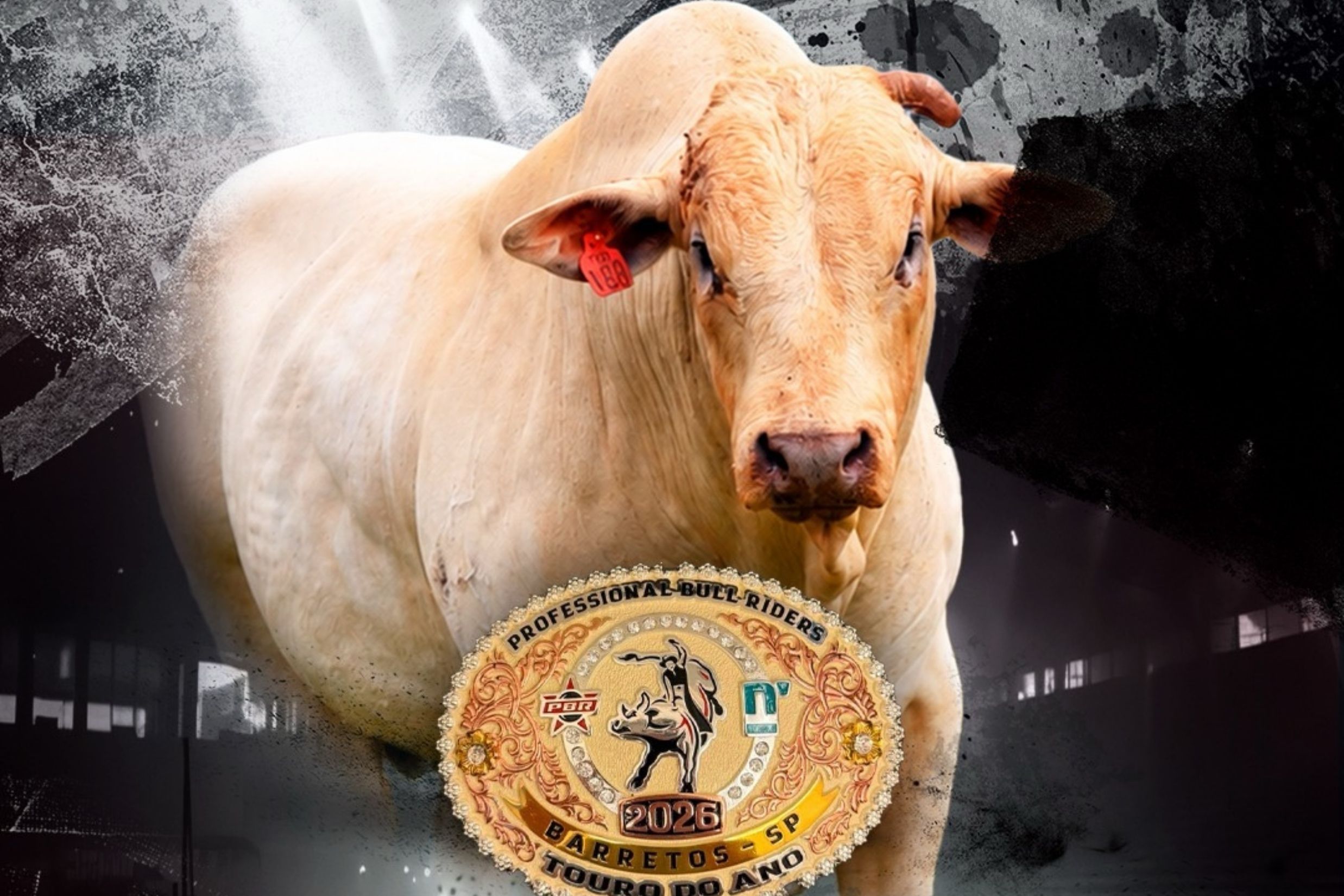 Connan e PBR Brazil entregam prêmio de R$ 100 mil ao Touro do Ano em Barretos