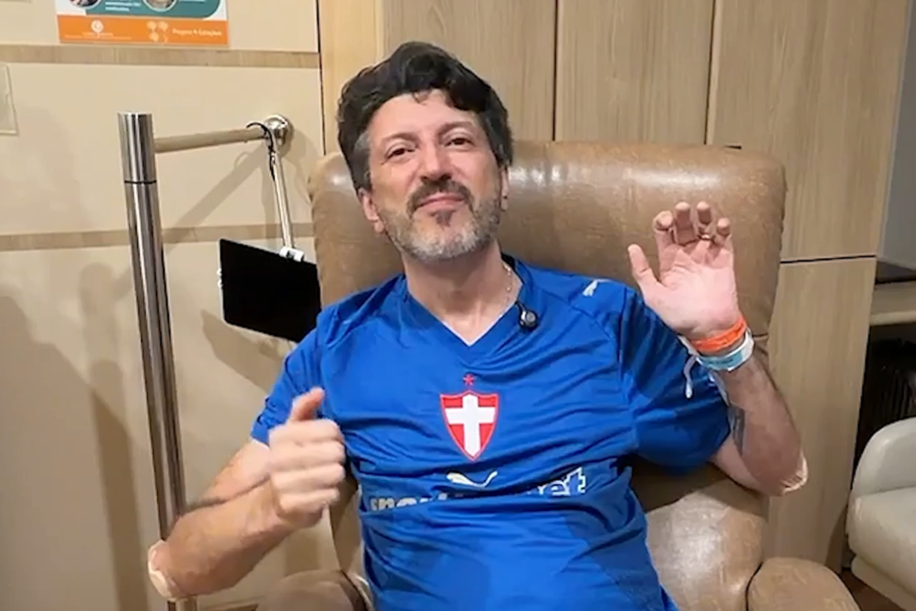 Enfrentando doença rara, Lito Sousa manda recado ao Palmeiras: ‘Nunca desistir!’