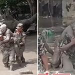 Vídeo: oficiais resgatam sobrevivente coberto de lama após enchente no Nepal