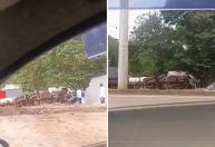 Anel Rodoviário de BH: veja vídeos do acidente com carreta