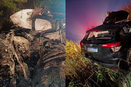 Acidente na BR-418 • Imagens cedidas
