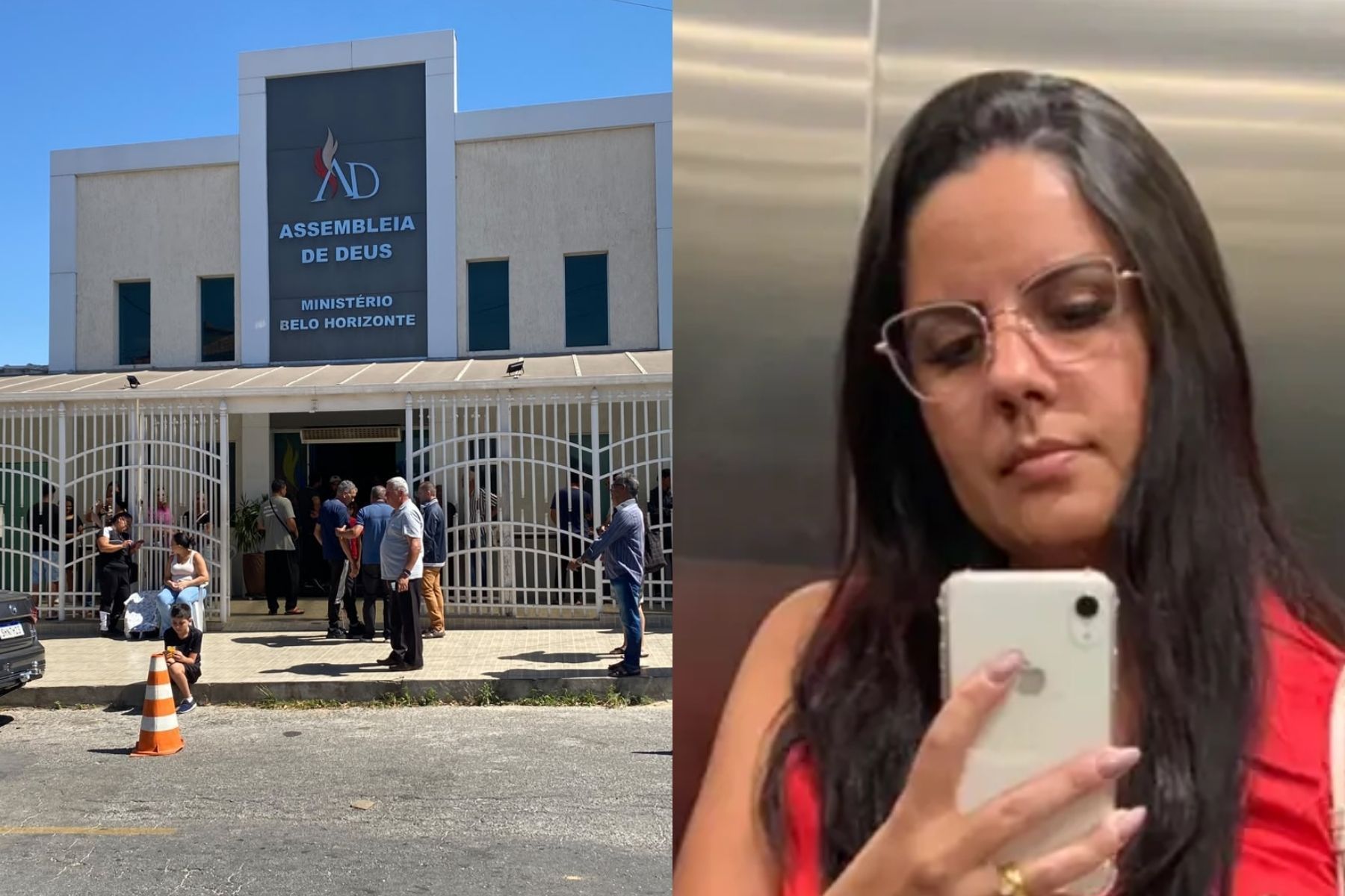 Pai de manicure morta pelo marido na Grande BH pede por justiça; mulher é velada