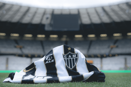 Camisa do Atlético no Mineirão antes de clássico com Cruzeiro pela Copa do Brasil 2026