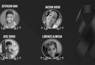 Quatro crianças da mesma família morrem afogadas na Bahia; município decreta luto oficial