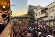 Banda Lagum faz 'show surpresa' na Rua Sapucaí, em BH, e anuncia nova turnê