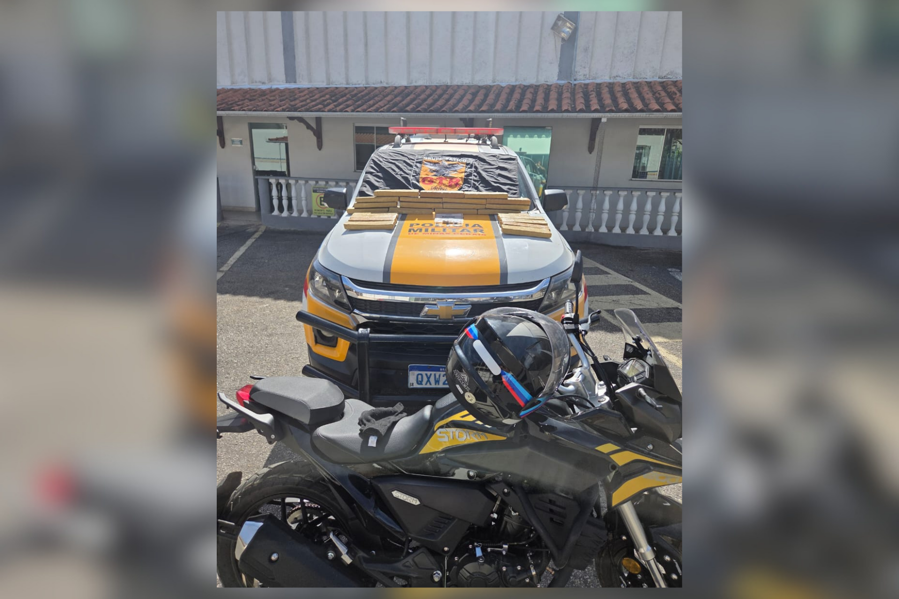 Homem sem CNH é preso com 24 barras de maconha e crack na BR-265, no interior de MG