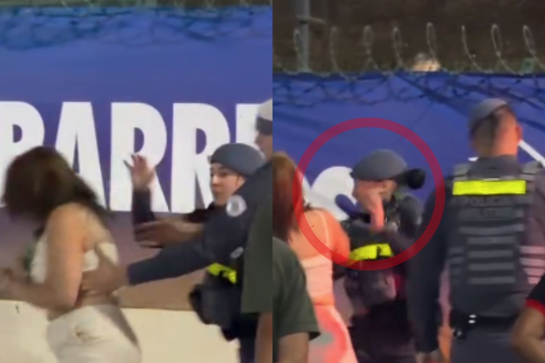 Vídeo: mulher dá tapa no rosto de PM na Festa do Peão de Barretos