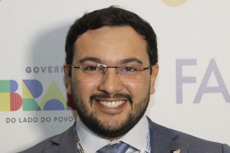 O ministro da Pesca e Aquicultura, Édipo Araujo Cruz • Reprodução