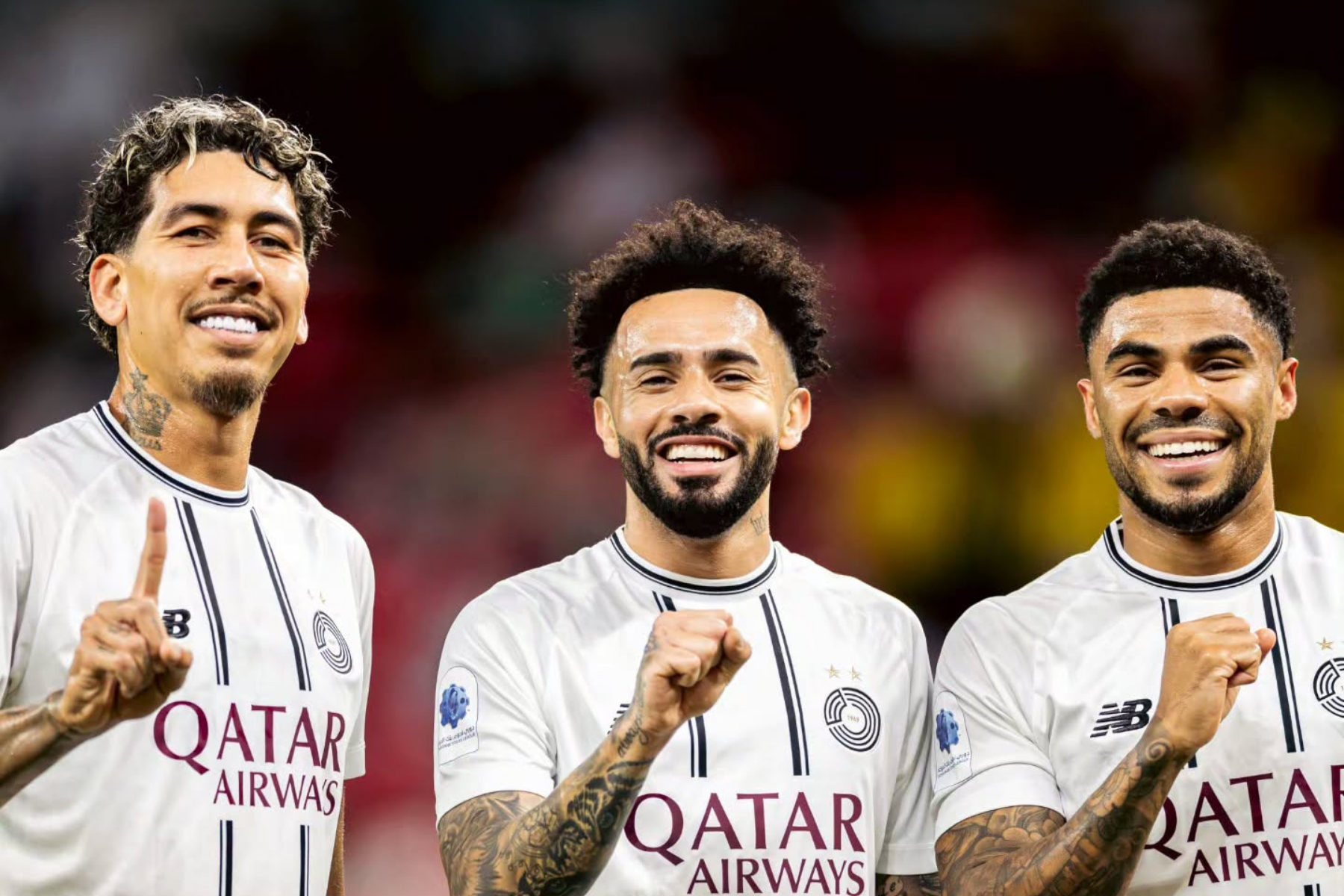 Campeão brasileiro pelo Corinthians e Firmino brilham em goleada do Al Sadd, no Catar