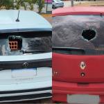 Imigrante em situação de rua destrói carros e diz que queria ser presa para se alimentar