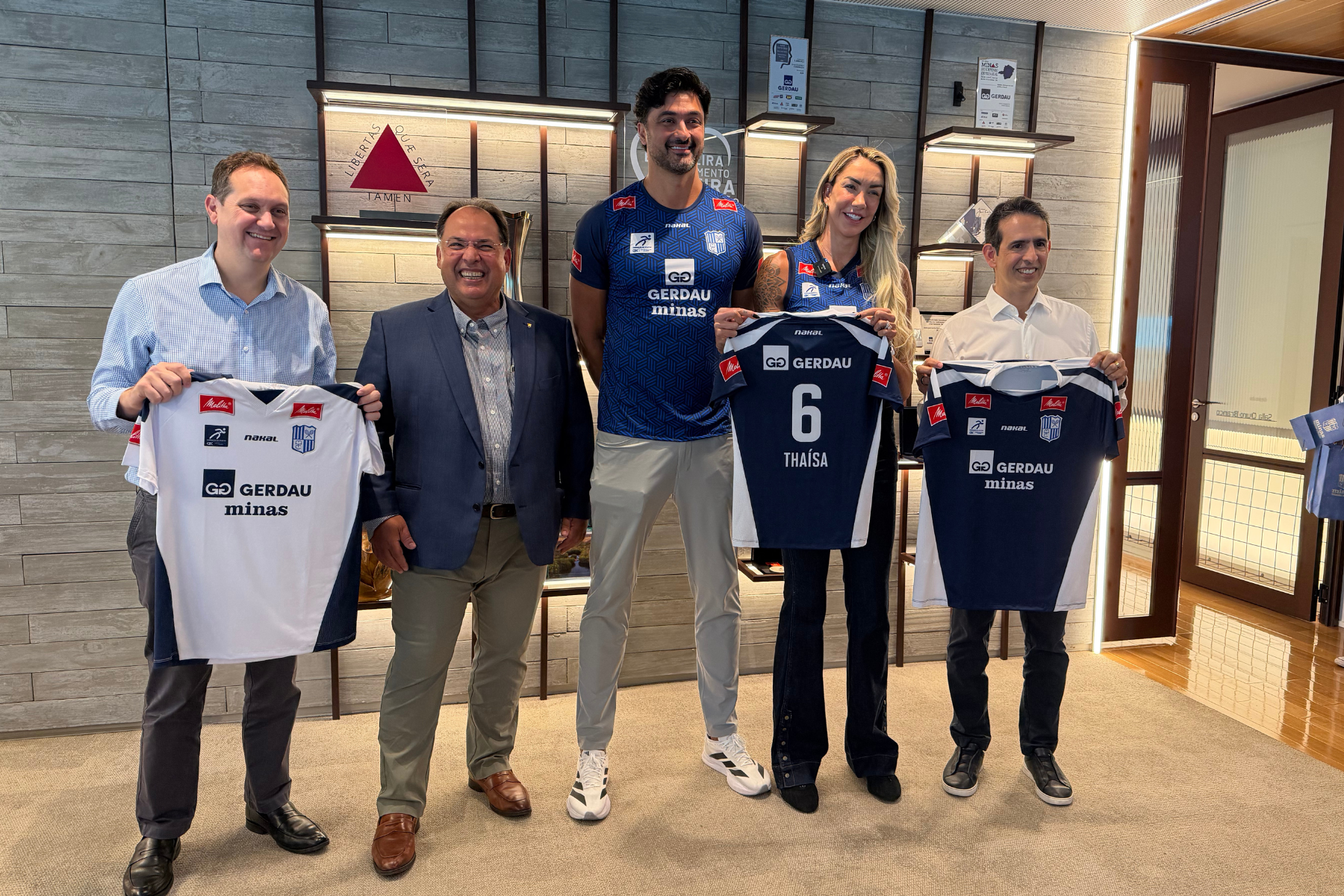 Vôlei: Gerdau renova parceria com o Minas e apresenta novidades para 2026/27