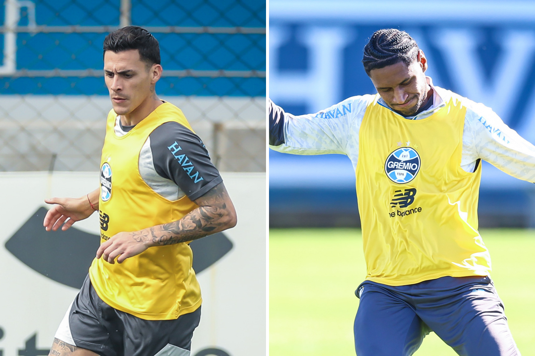 Pavon ou Tetê? Luís Castro abre disputa no ataque do Grêmio para encarar Atlético