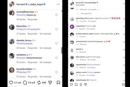 • Redes sociais/ Reprodução