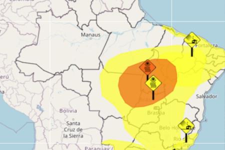 Alerta vale para mais de mil cidades