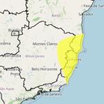 INMET emite alerta de vendaval para 96 cidades de Minas Gerais; veja quais