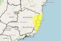 INMET emite alerta de vendaval para 96 cidades de Minas Gerais; veja quais