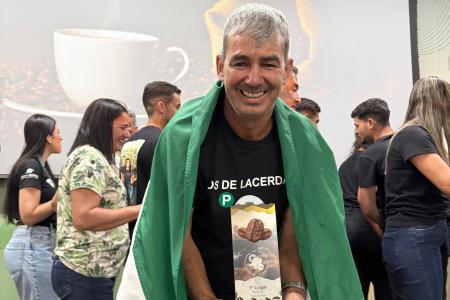 José Alexandre de Abreu Lacerda, grande campeão das Matas de Minas em 2025 • Giullia Gurgel/ Itatiaia