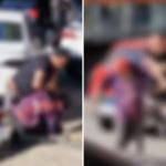 Vídeo: motoboy é agredido com socos e empurrões após estacionar em ponto de taxi em BH