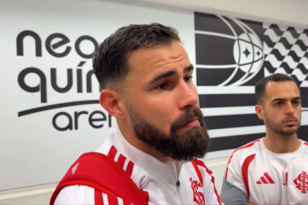 Matheus Cunha, goleiro do Inter emprestado pelo Cruzeiro