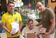 Movimento pró-vidas entrega manifesto sobre a BR-381 e Rodoanel à Flávio Bolsonaro