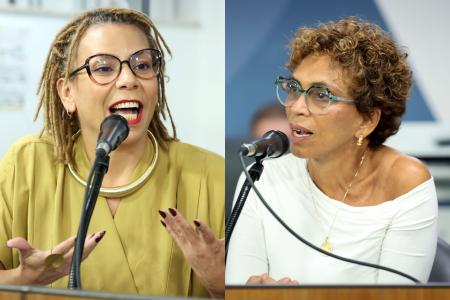 Áurea Carolina (PSOL) e Marília Campos (PT)