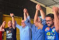 Augusto Cury lança campanha à presidência em Santa Luzia, MG