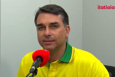 O senador Flávio Bolsonaro
