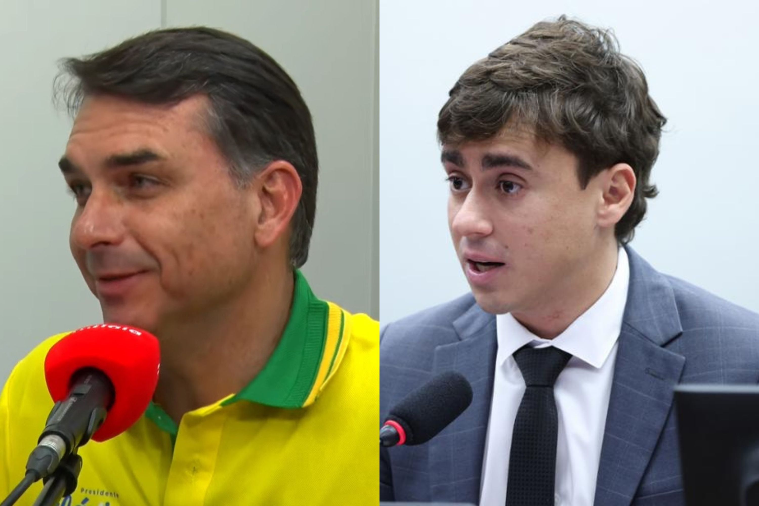 Flávio Bolsonaro explica qual será o papel de Nikolas em sua campanha