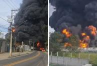 Incêndio em indústria química: fogo é extinto após 30 horas em São Paulo