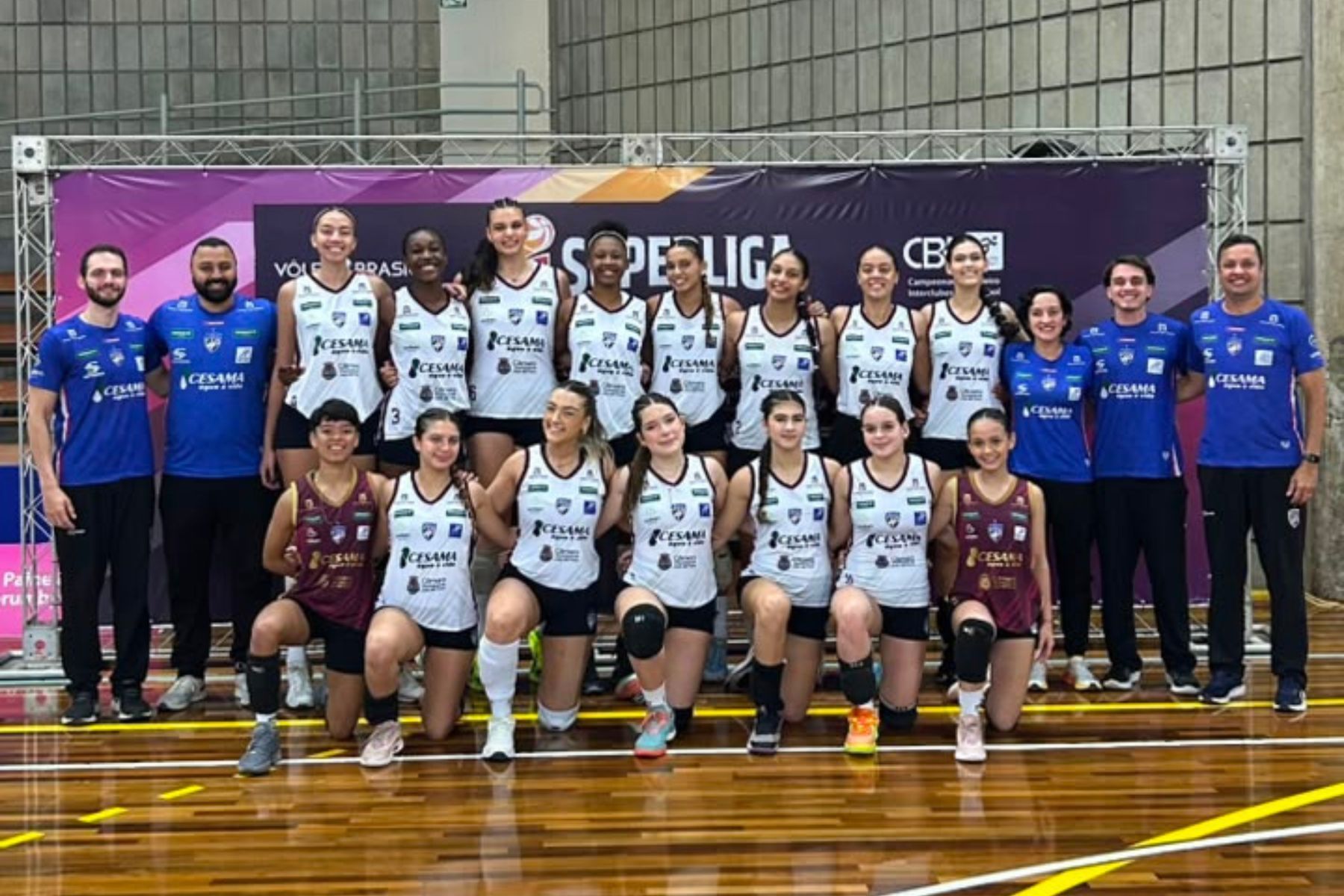 De virada, JF Vôlei conquista 1ª vitória na fase regional da Superliga C Feminina