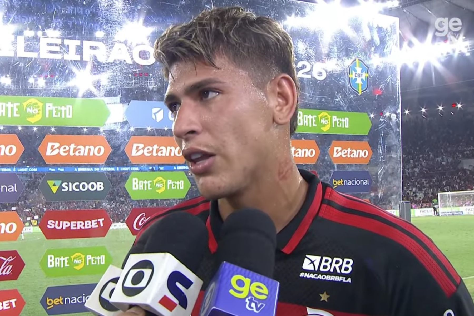 O que disse Carrascal após goleada do Flamengo sobre o Botafogo pelo Brasileirão