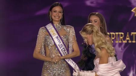 Lara Marina ficou em terceiro lugar no Miss Supranational 2026