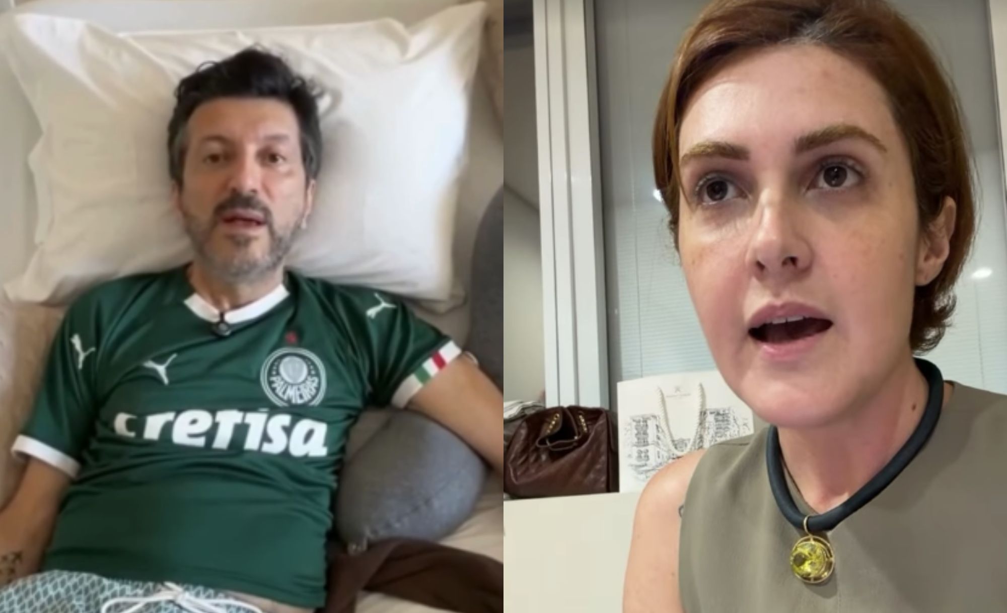 Esposa de Lito Sousa traz 'boas notícias' e alerta para fake news: 'Não é isso'