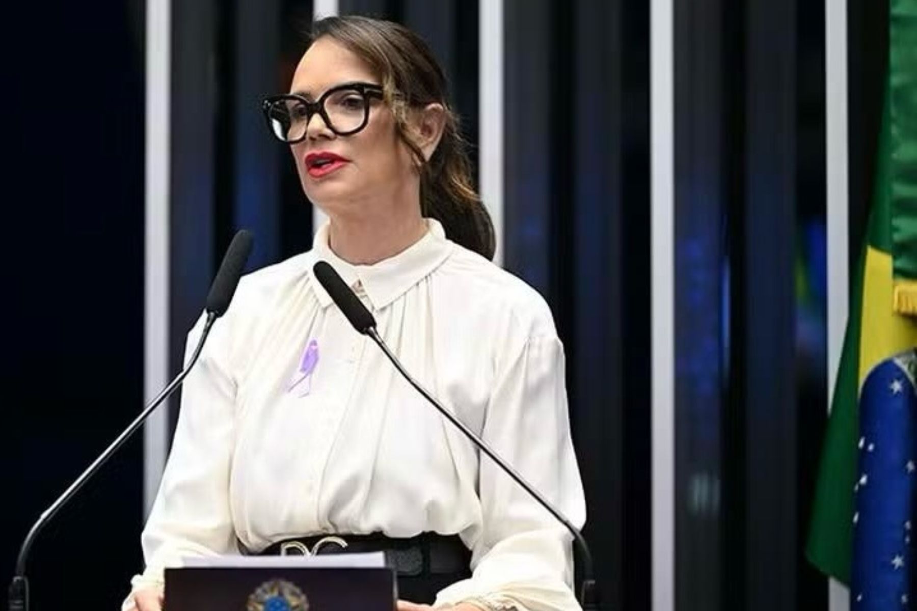 Luiza Brunet se pronuncia após comentário de Mara Maravilha sobre violência doméstica