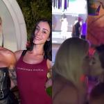 Bella Longuinho e Maya Massafera se beijam no Rancho do Maia e internautas reagem
